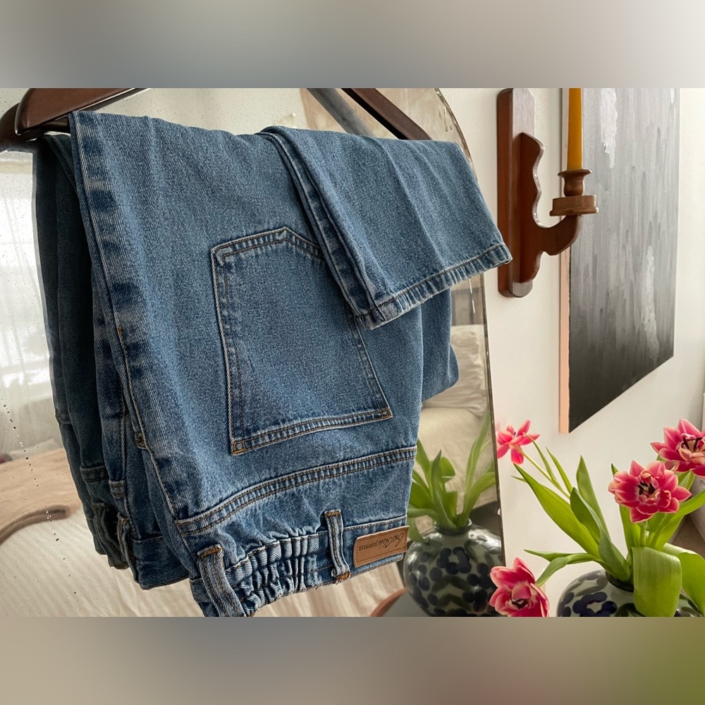 Vintage Women's Relaxed Denim High Rise Jeans - Size 18W